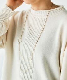 le.coeur blanc | 2連チェーンロングネックレス(ネックレス)