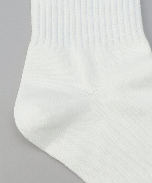 coen（コーエン）の「ライン&ロゴ刺繍リブソックス（ソックス/靴下・レディース・レッド/ダークブラウン/コバルトブルー/ケリーグリーン・FREE）」の6枚目の写真