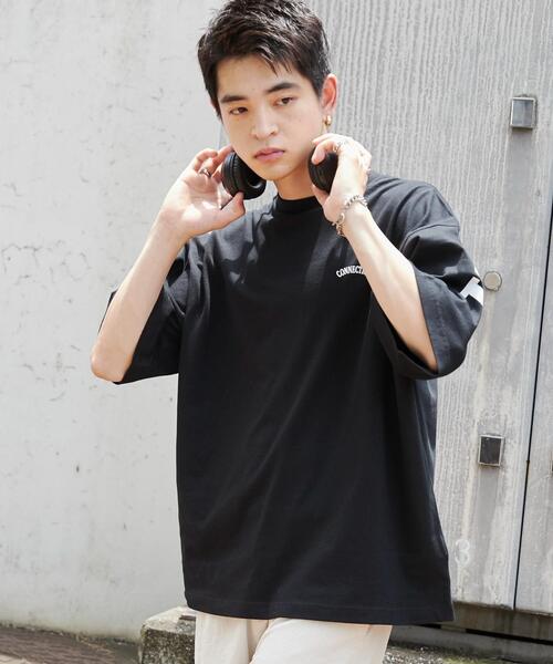 WEGO（ウィゴー）の「WEGO/ストレートロゴプリントT（Tシャツ/カットソー・メンズ・ブラック/ホワイト・LARGE/MEDIUM/SMALL）」の9枚目の写真