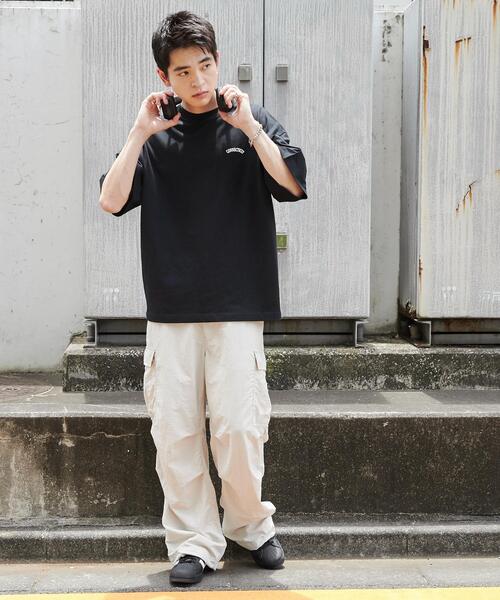 WEGO（ウィゴー）の「WEGO/ストレートロゴプリントT（Tシャツ/カットソー・メンズ・ブラック/ホワイト・LARGE/MEDIUM/SMALL）」の11枚目の写真