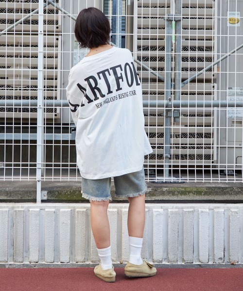 WEGO（ウィゴー）の「WEGO/ストレートロゴプリントT（Tシャツ/カットソー・メンズ・ブラック/ホワイト・LARGE/MEDIUM/SMALL）」の22枚目の写真