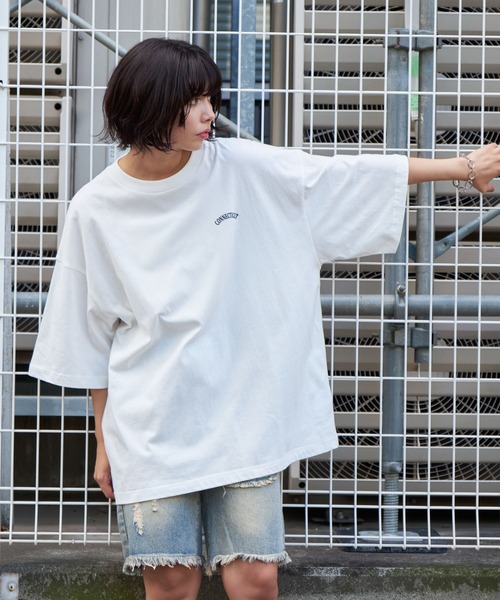 WEGO（ウィゴー）の「WEGO/ストレートロゴプリントT（Tシャツ/カットソー・メンズ・ブラック/ホワイト・LARGE/MEDIUM/SMALL）」の21枚目の写真