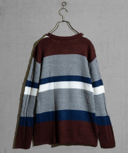 JOHN'S CLOSET(ジョンズクローゼット)の「【40I】ケーブル編み Vネック リラックスニット(ニット/セーター・メンズ・ブラック系/ネイビー/ブラック/グレー/グレー系/ネイビー系/ベージュ系/その他7/その他4/その他1/その他2/その他3/その他5/ホワイト/その他8/その他6・LARGE/MEDIUM)」の19枚目の写真