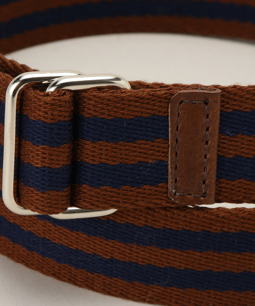 MASTER&Co（マスターアンドコー）の「MASTERCO. テープベルト（ベルト・レディース・ネイビー/ベージュ/チャコールグレー/ブラウン/ダークブルー・FREE）」の9枚目の写真