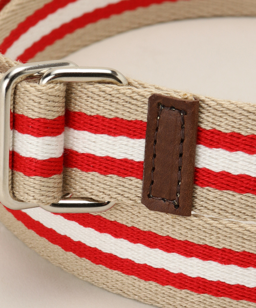 MASTER&Co（マスターアンドコー）の「MASTERCO. テープベルト（ベルト・レディース・ネイビー/ベージュ/チャコールグレー/ブラウン/ダークブルー・FREE）」の10枚目の写真