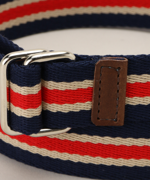 MASTER&Co（マスターアンドコー）の「MASTERCO. テープベルト（ベルト・レディース・ネイビー/ベージュ/チャコールグレー/ブラウン/ダークブルー・FREE）」の11枚目の写真