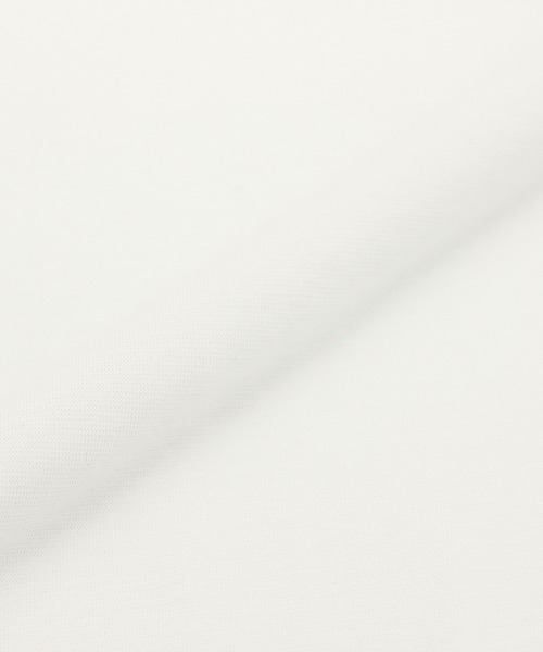 for/c(フォーシー)の「ベーシックロングTシャツ【オーガニックコットン】(Tシャツ/カットソー・レディース・オフホワイト/ブラック・M/L)」の18枚目の写真
