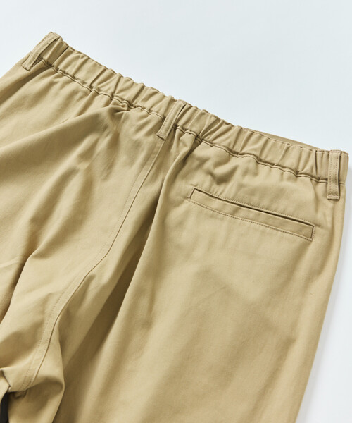 FREAK'S STORE（フリークスストア）の「限定展開 ワイドシルエット カーブパンツ / テーパードシルエット（チノパンツ・メンズ・ブラック/オリーブ/ベージュ/ネイビー・LARGE/MEDIUM/SMALL）」の19枚目の写真