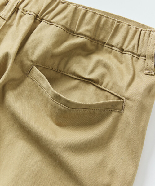 セール】限定展開 ワイドシルエット カーブパンツ / テーパード