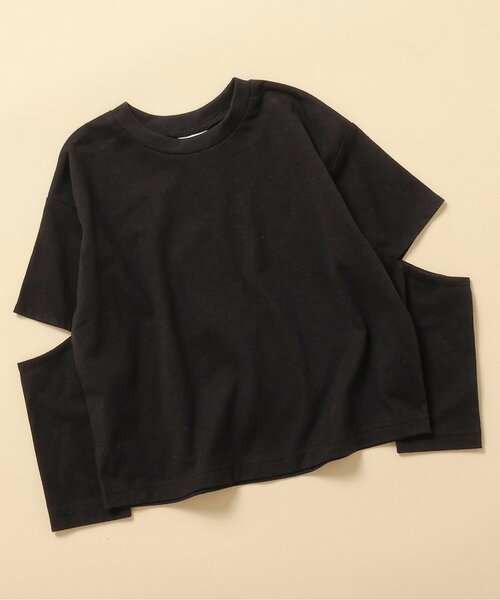 BREEZE（ブリーズ）の「【WEB限定】袖カットロンT（Tシャツ/カットソー・キッズ・ピンク/オレンジ/ブラック/オフホワイト・80/90/100/110/140/120/130）」の3枚目の写真