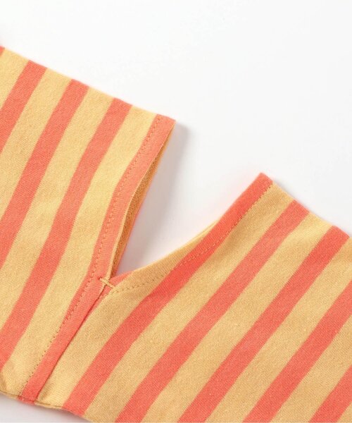 BREEZE（ブリーズ）の「【WEB限定】袖カットロンT（Tシャツ/カットソー・キッズ・ピンク/オレンジ/ブラック/オフホワイト・80/90/100/110/140/120/130）」の14枚目の写真