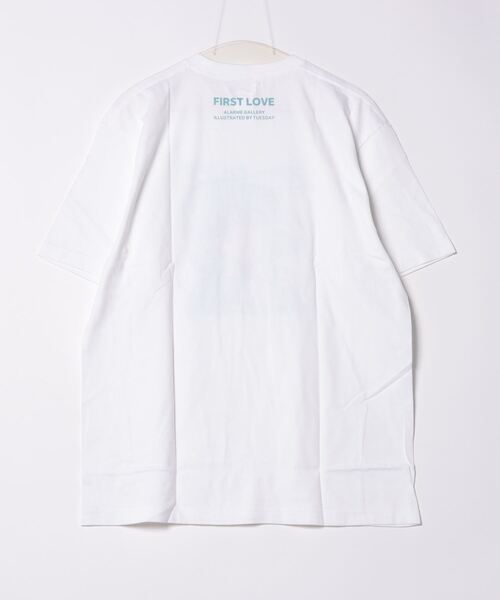 L.H.P(エルエイチピー)の「ALARME GALLERY×火曜び(TUESDAY)/アラームギャラリー/The girl Tee(Tシャツ/カットソー・メンズ・ホワイト・L/XL)」の4枚目の写真