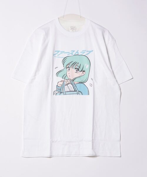 L.H.P(エルエイチピー)の「ALARME GALLERY×火曜び(TUESDAY)/アラームギャラリー/The girl Tee(Tシャツ/カットソー・メンズ・ホワイト・L/XL)」の3枚目の写真