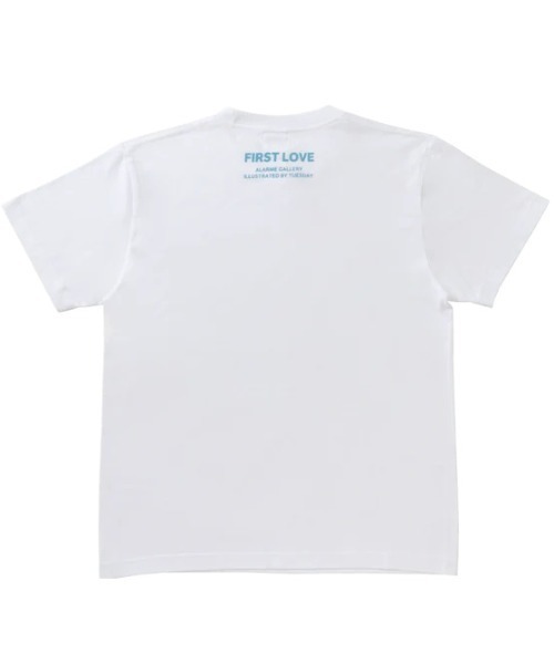 L.H.P(エルエイチピー)の「ALARME GALLERY×火曜び(TUESDAY)/アラームギャラリー/The girl Tee(Tシャツ/カットソー・メンズ・ホワイト・L/XL)」の2枚目の写真