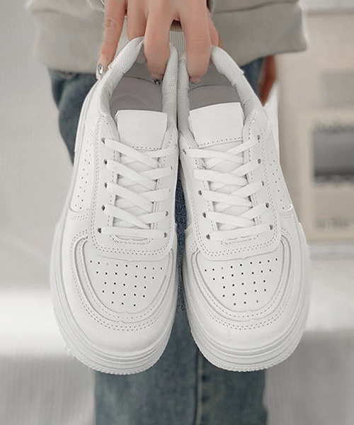   Jeans MALMO BTW スニーカー 白 レディース org.jpg