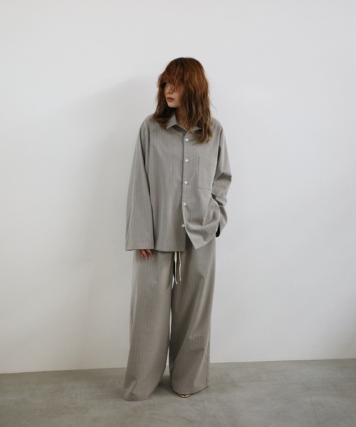 しょうへいBEAMSBOY♡パジャマストライプ トップス&パンツ BEAMS BOY（ビームス ボーイ）【タイムセール】ピンストライプ