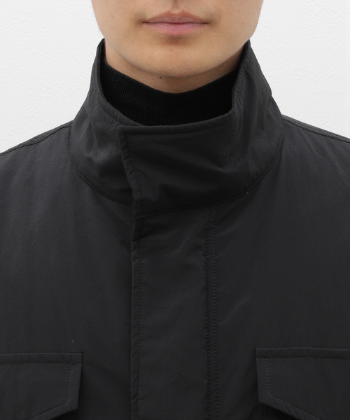 ATON(エイトン)の「ATON(エイトン) TECHNO COTTON PADDED M-65 JACKET JKAGCW0901(その他アウター・メンズ・ブラック・4/6)」の20枚目の写真