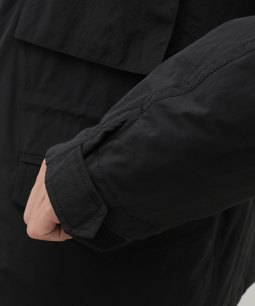 ATON(エイトン)の「ATON(エイトン) TECHNO COTTON PADDED M-65 JACKET JKAGCW0901(その他アウター・メンズ・ブラック・4/6)」の12枚目の写真