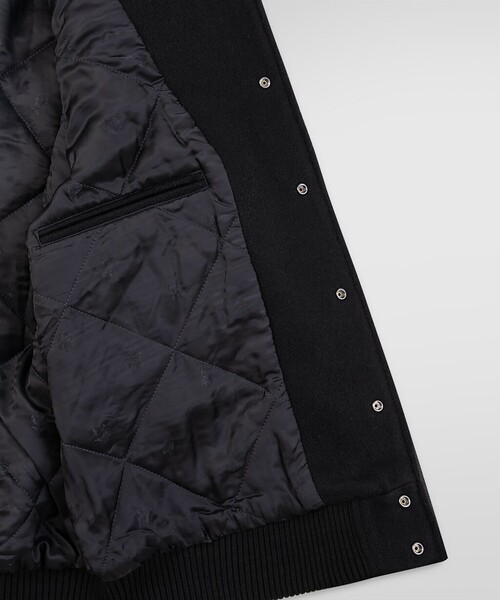 BROOKS BROTHERS(ブルックスブラザーズ)の「ウール/カウレザー バーシティジャケット(ブルゾン・メンズ・ネイビー/ライトグレー・MEDIUM/SMALL/X-LARGE/LARGE)」の21枚目の写真