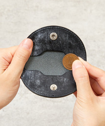 com-ono（コムォノ）の「com-ono コモノ / ブライドルレザー半円型コインケース / COIN-001（コインケース）」