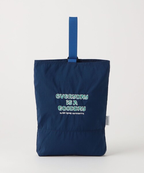 highking（ハイキング）の「【別注】＜HIGHKING＞シューズバッグ / キッズ（トートバッグ・キッズ・ケリーグリーン/コバルトブルー・FREE）」の2枚目の写真