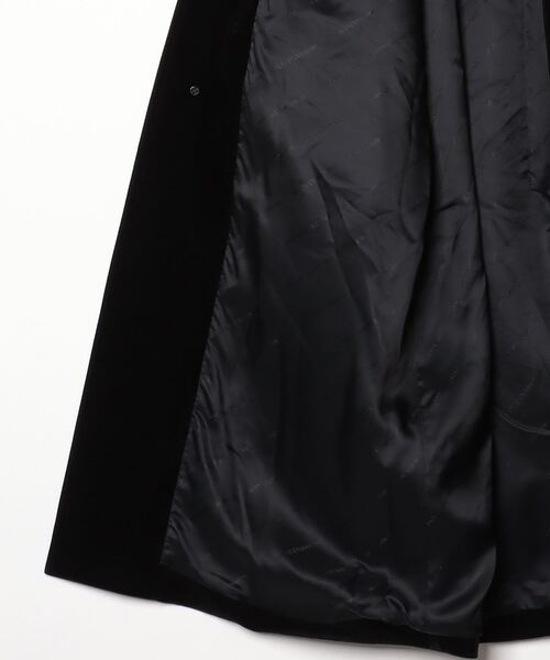 JOHN LAWRENCE SULLIVAN(ジョンローレンスサリバン)の「JOHN LAWRENCE SULLIVAN FLOCKY FLY FLONT COAT (1B005-0224-04)(その他アウター・メンズ・ブラック/ベージュ・48)」の7枚目の写真