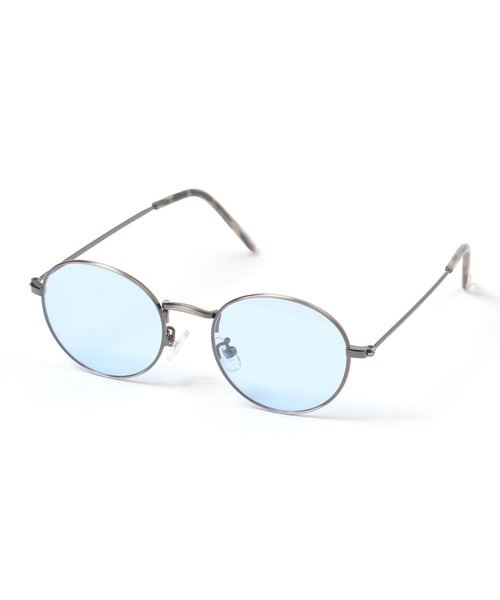 LAKOLE（ラコレ）の「オーバルメタルサングラス / 252291（サングラス・メンズ・グレー/その他4/ブルー・FREE）」の3枚目の写真