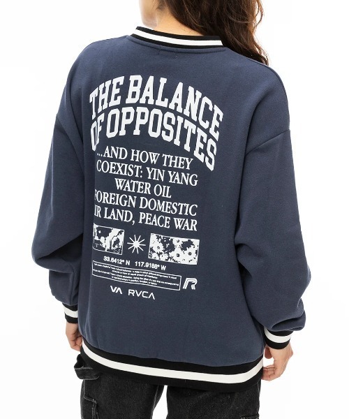 【セール】RVCA レディース PASTEUP V-NECK LOOSE トレーナー/ルーカメッセージプリントVネックトレーナー（スウェット）｜RVCA（ルーカ） mdprevattcaulkingandwaterproofing.com