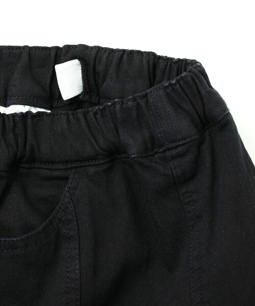 SLAP SLIP（スラップスリップ）の「裏起毛デニムツイルサイドフリルラインパンツ(80~140cm)（デニムパンツ・キッズ・ブラック/ブルー・90cm/100cm/130cm/140cm/80ｃｍ/110cm/120cm）」の11枚目の写真