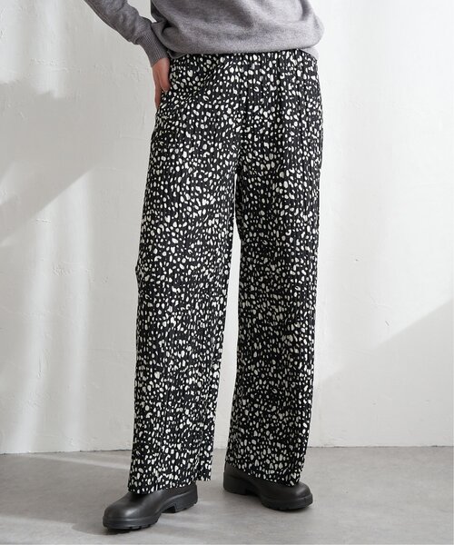 VENCEEXCHANGE（ヴァンスエクスチェンジ）の「カットツイルボックスプリーツパンツ（その他パンツ・レディース・ブラウン/ベージュ/ブラック/ネイビー/チャコール/モカ/その他1/その他2・FREE）」の8枚目の写真