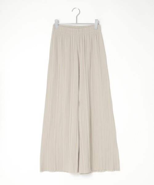 VENCEEXCHANGE（ヴァンスエクスチェンジ）の「カットツイルボックスプリーツパンツ（その他パンツ・レディース・ブラウン/ベージュ/ブラック/ネイビー/チャコール/モカ/その他1/その他2・FREE）」の5枚目の写真