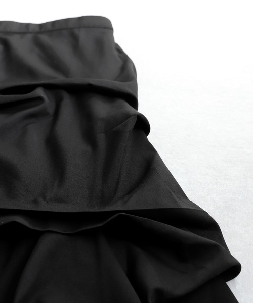 antiqua(アンティカ)の「ボリュームタックスカート(スカート・レディース・ブラック・ONESIZE)」の18枚目の写真