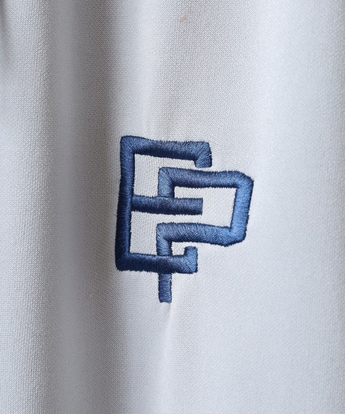 FUNALIVE(ファンアライブ)の「ワンポイント ロゴ ワイド トラックパンツ(スウェットパンツ・メンズ・ブラック/グレー/テラコッタ/ベージュ/ブラック×ホワイト/ブラウン/ネイビー/グレー系その他・M/L/LL)」の14枚目の写真