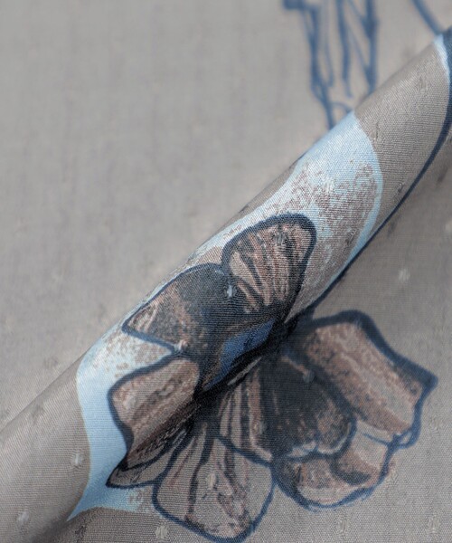 【セール】カラーシャドウフィオーレプリント フレアドレス（ワンピース）｜EPOCA（エポカ）