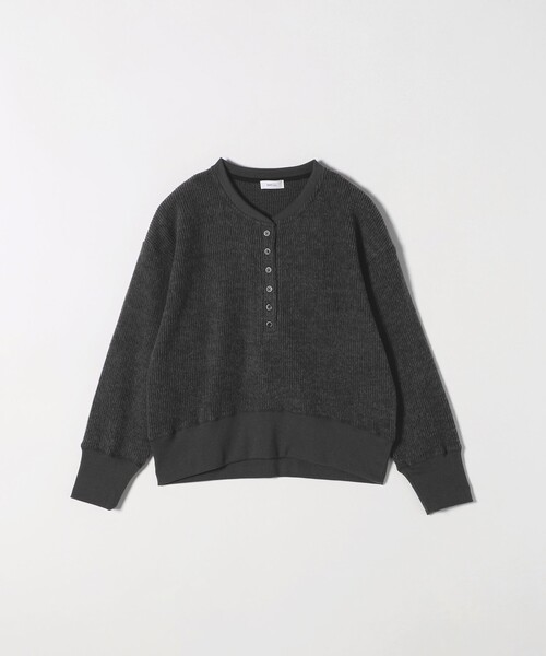 わっぷる FREAK'S STORE/ワッフル フレンチスリーブ ヘンリーTシャツ