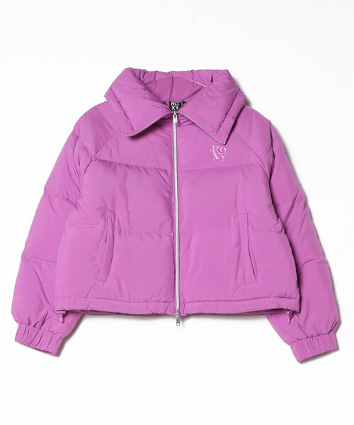 ROXY(ロキシー)の「ロキシー ROXY SWEET SUNSET(ダウンジャケット/コート・レディース・ピンク/ホワイト/ブラック・S/M/L)」の1枚目の写真
