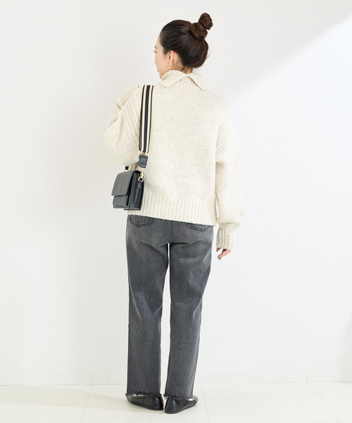 B.C STOCK(ベーセーストック)の「《追加3》【WEB限定】ラインテープショルダー(ショルダーバッグ・レディース・ブラック・FREE)」の17枚目の写真