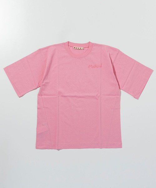 MARNI（マルニ）の「MARNI(マルニ)Kids & Junior 半袖Tシャツカットソー（Tシャツ/カットソー・キッズ・ホワイト/ブラック/ライトピンク・4Y/6Y/8Y/10Y/12Y/14Y）」の3枚目の写真