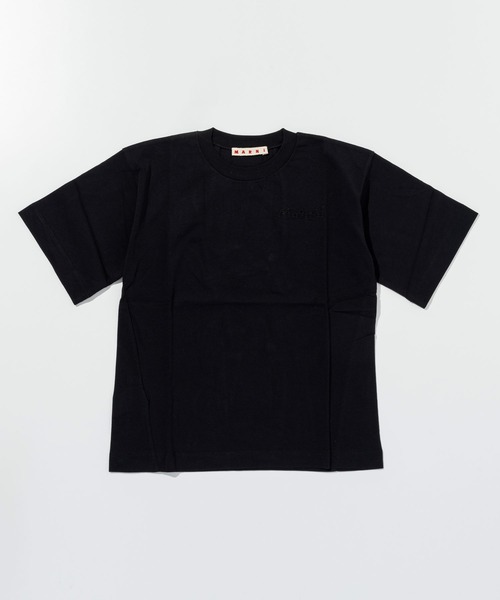 MARNI（マルニ）の「MARNI(マルニ)Kids & Junior 半袖Tシャツカットソー（Tシャツ/カットソー・キッズ・ホワイト/ブラック/ライトピンク・4Y/6Y/8Y/10Y/12Y/14Y）」の2枚目の写真