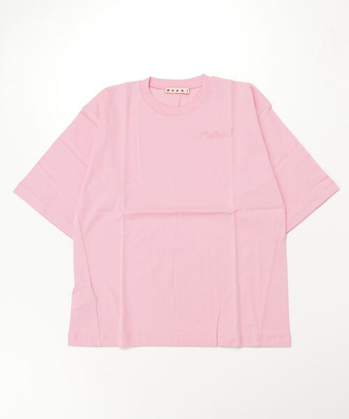 MARNI（マルニ）の「MARNI(マルニ)Kids & Junior 半袖Tシャツカットソー（Tシャツ/カットソー・キッズ・ホワイト/ブラック/ライトピンク・4Y/6Y/8Y/10Y/12Y/14Y）」の9枚目の写真