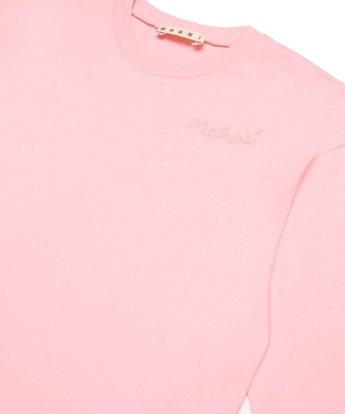 MARNI（マルニ）の「MARNI(マルニ)Kids & Junior 半袖Tシャツカットソー（Tシャツ/カットソー・キッズ・ホワイト/ブラック/ライトピンク・4Y/6Y/8Y/10Y/12Y/14Y）」の15枚目の写真