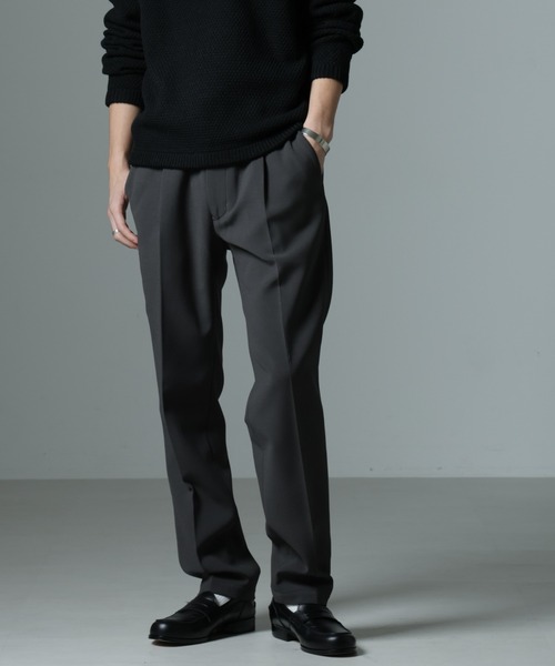 【セール】裏起毛ストレッチテーパード（その他パンツ）｜nano･universe（ナノユニバース）