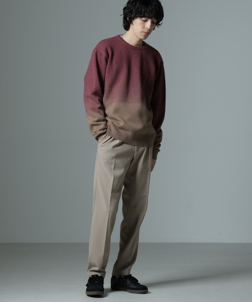 NANO universe（ナノユニバース）の「裏起毛ストレッチテーパード（その他パンツ・メンズ・ブラック/チャコール/ベージュ・S/M/L）」の5枚目の写真