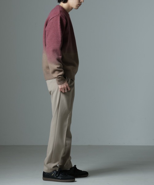 NANO universe（ナノユニバース）の「裏起毛ストレッチテーパード（その他パンツ・メンズ・ブラック/チャコール/ベージュ・S/M/L）」の7枚目の写真