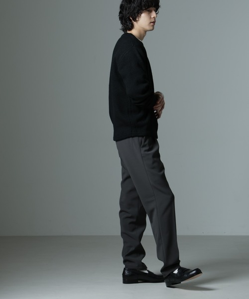 NANO universe（ナノユニバース）の「裏起毛ストレッチテーパード（その他パンツ・メンズ・ブラック/チャコール/ベージュ・S/M/L）」の15枚目の写真