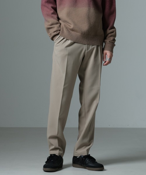 NANO universe（ナノユニバース）の「裏起毛ストレッチテーパード（その他パンツ・メンズ・ブラック/チャコール/ベージュ・S/M/L）」の4枚目の写真