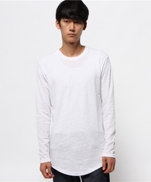 VENCEEXCHANGE | 畦スラブロング丈Tシャツ(Tシャツ/カットソー)