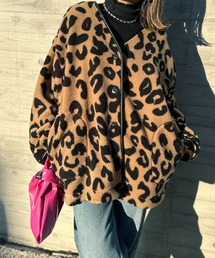 ノーカラージャケット（レオパード柄）ファッション通販 - ZOZOTOWN