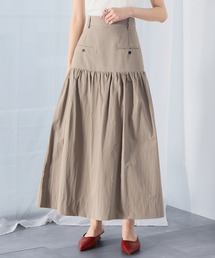タフタスカート」に該当するベージュ系のファッション通販 - ZOZOTOWN