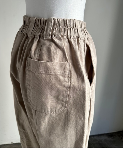 vent blanc(ヴァンブラン)の「vent blanc / ヴァンブラン コクーンパンツ ウエストゴム ワイドパンツ(その他パンツ・レディース・ブルー/ベージュ・FREE)」の10枚目の写真